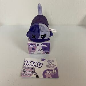 2024 Aphmau MeeMeows GLITTER Limited Zane Cat Mystery Plush 6" NEW Open Box